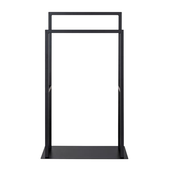 Fekete rozsdamentes acél törölközőtartó állvány Rivaltana – Wenko-image-2