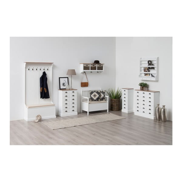 Assila fehér ülőpad tárolóhellyel - Actona-image-3