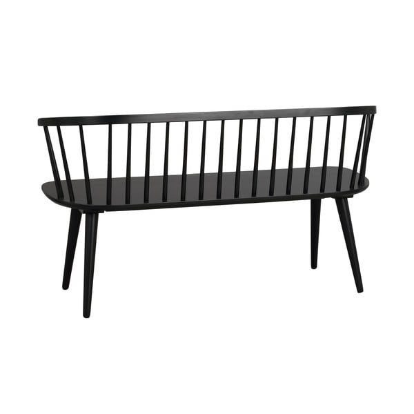 Carmen fekete fa ülőpad - Rowico-image-1