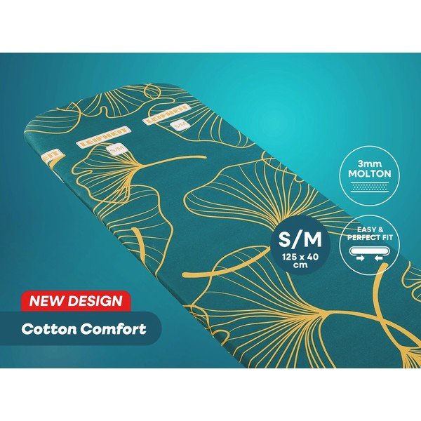 Vasalódeszka huzat 125x40 cm Cotton Comfort S/M – LEIFHEIT-image-4