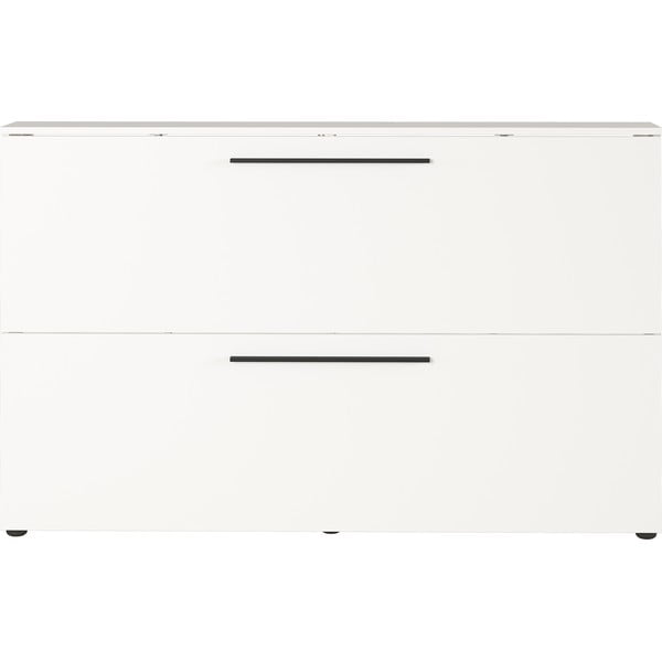 Fehér függő cipőtartó billenő fiókokkal Utah - Germania-image-3