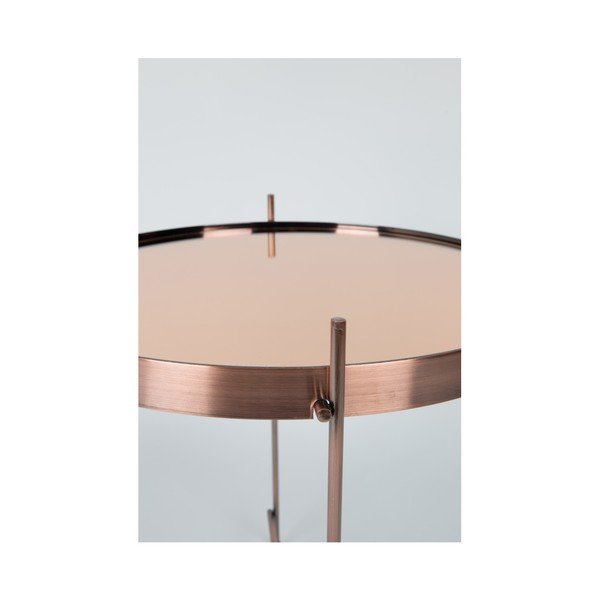 Cupid rézszínű tárolóasztal, ⌀ 43 cm - Zuiver-image-4