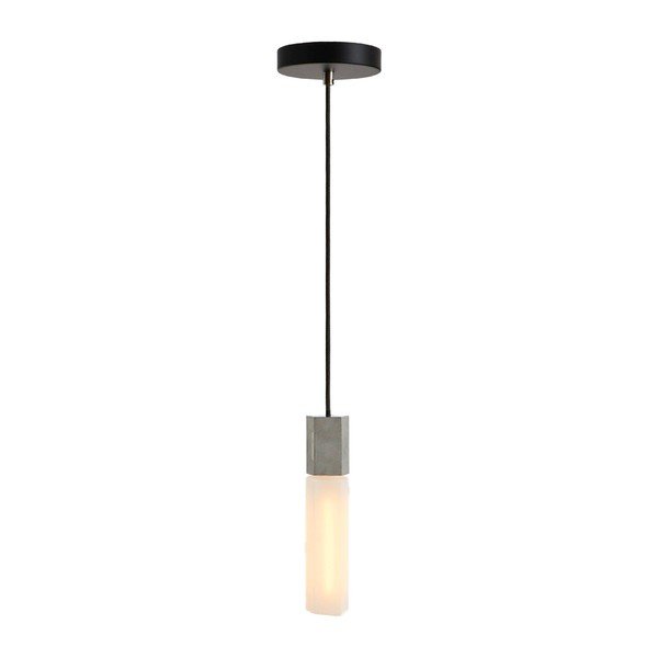 Szürke dimmelhető függőlámpa ø 6 cm Basalt – tala