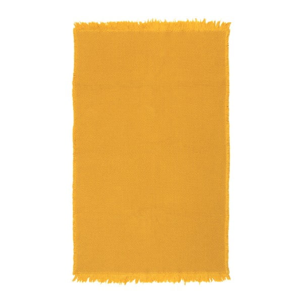 Albertine pamut gyerekszőnyeg, sárga, 85 x 140 cm - Nattiot