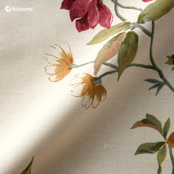 Lorris fehér virágmintás füles fotel - Max Winzer-image-1