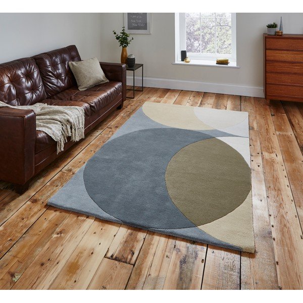 Elements Circle gyapjú szőnyeg, 120 x 170 cm - Think Rugs-image-1