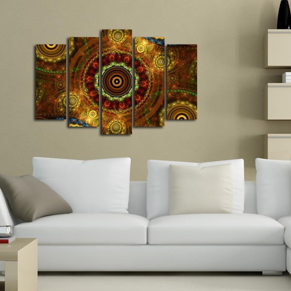 Boho többrészes kép, 105 x 70 cm-image-1
