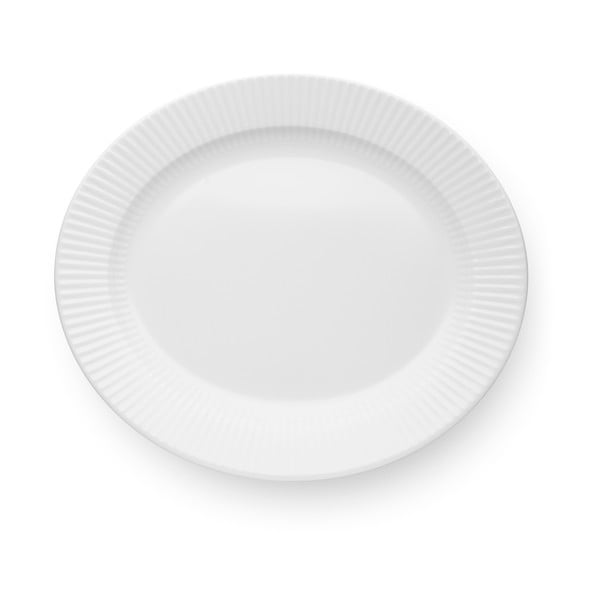 Legio Nova fehér ovális porcelán tányér, ø 31 cm - Eva Solo