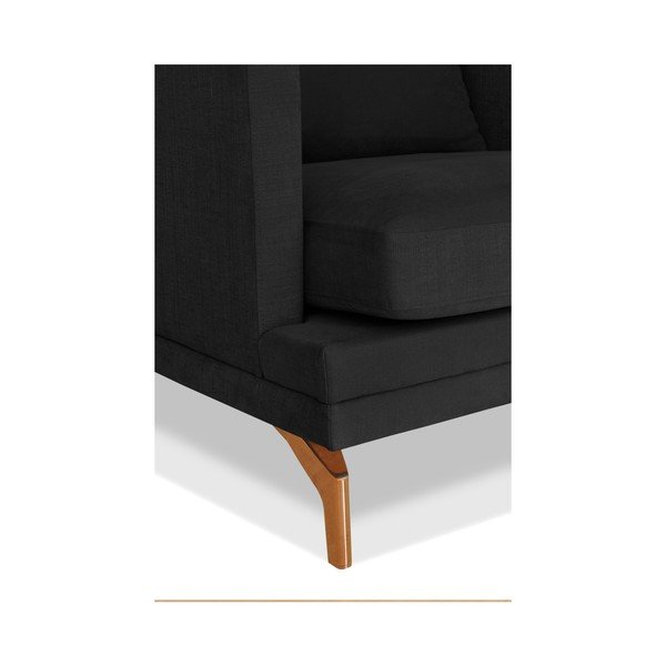 Jupiter sötétszürke 3 személyes kanapé - Windsor & Co. Sofas-image-2