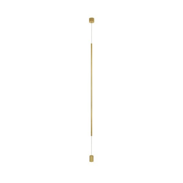 Sárgaréz színű alumínium LED állólámpa (magasság 300 cm) Elettra – Nova Luce