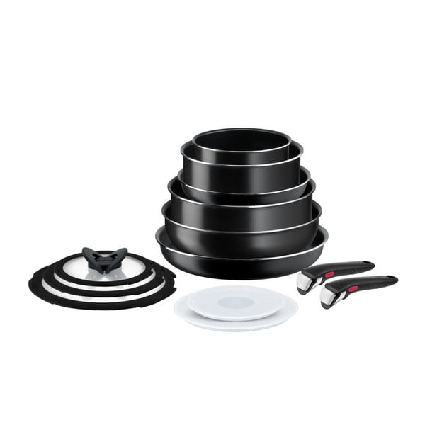 Alumínium edény készlet 13 db-os INGENIO EASY COOK & CLEAN BLACK L1549023 – Tefal