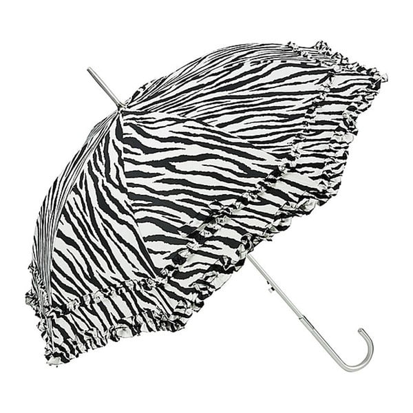 Plain Mary Zebra fekete-fehér botesernyő - Von Lilienfeld