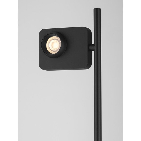 Fekete alumínium LED állólámpa hajlítható szerkezettel-dimmelhető (magasság 131 cm) Kedros – Nova Luce-image-2
