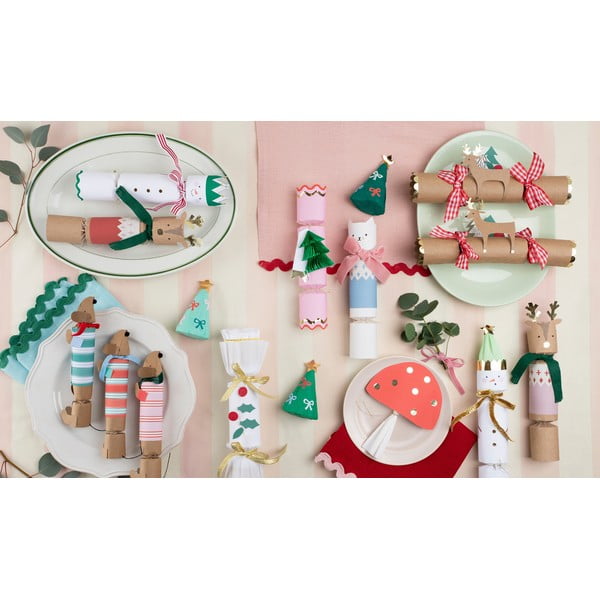 Karácsonyi cracker szett 6 db-os Honeycomb – Meri Meri-image-2