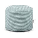 Mentazöld kordbársony babzsákfotel Mini – SLOWDOWN