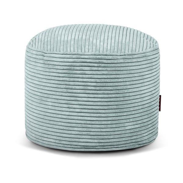 Mentazöld kordbársony babzsákfotel Mini – SLOWDOWN