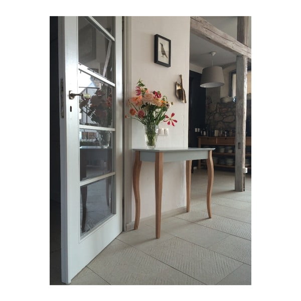 Dressing Table sötétszürke konzolasztal, 105 x 74 cm - Ragaba-image-2