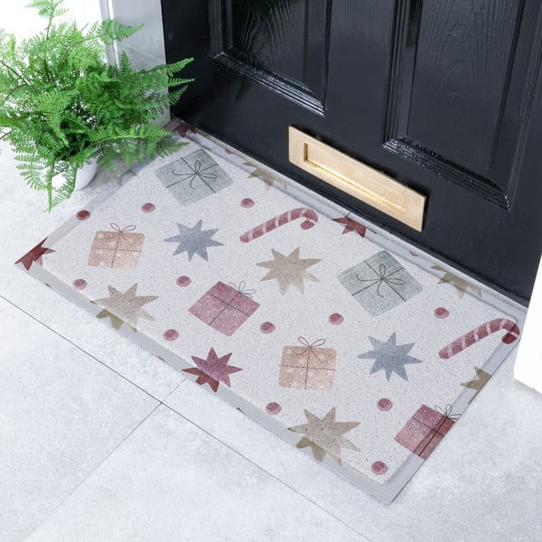 Lábtörlő karácsonyi mintával 40x70 cm Presents – Artsy Doormats-image-1