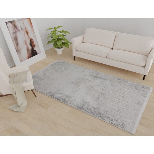 Világosszürke mosható szőnyeg 160x230 cm Gri – Vitaus-image-1