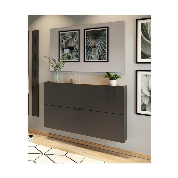 Antracitszürke előszoba bútor Ameca – Germania-image-2