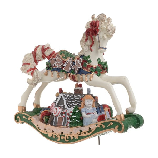 Tina ló formájú karácsonyi világító és mozgó dekoráció - InArt