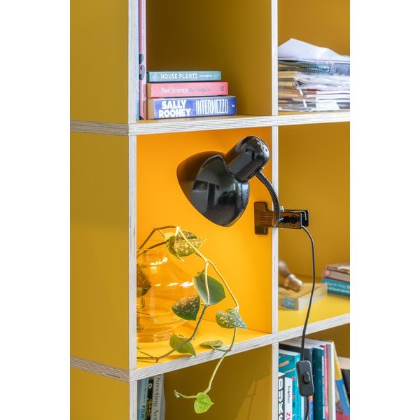 Fekete fém asztali lámpa (magasság 33,5 cm) New Retro – Leitmotiv-image-1