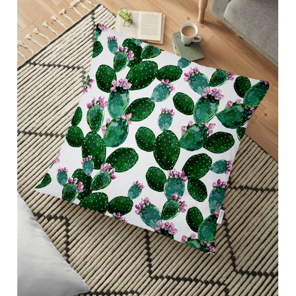 Lady Cactus pamut keverék párnahuzat, 70 x 70 cm - Minimalist Cushion Covers