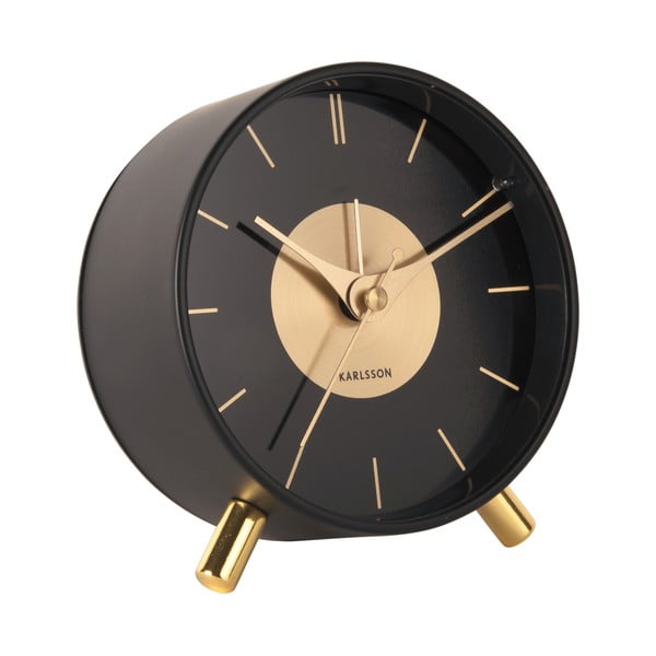 Ébresztőóra ø 11 cm Gold Disc – Karlsson-image-2