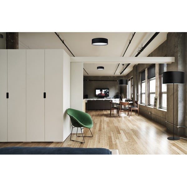 MIKA fekete mennyezeti lámpa, ⌀ 30 cm - Sotto Luce-image-1