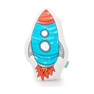 Space Rocket pamut párna, 40 x 30 cm - Mr. Fox