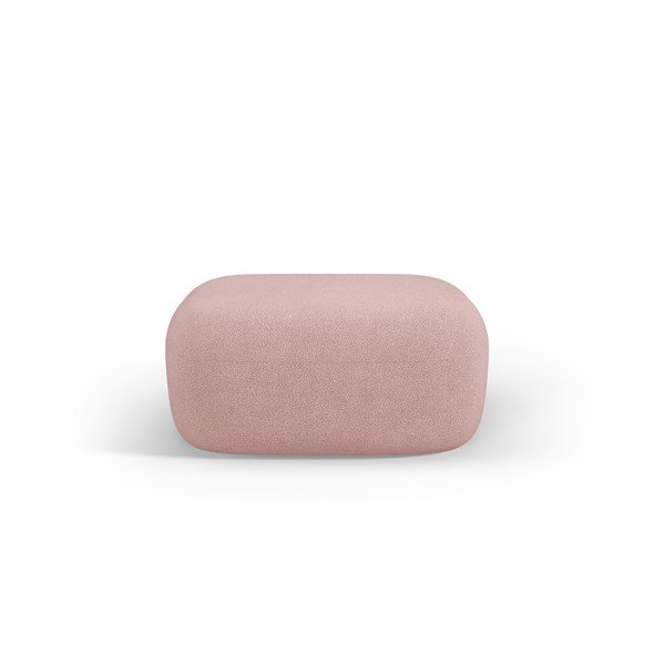 Világos rózsaszín buklé puff Jenny – Micadoni -image-1