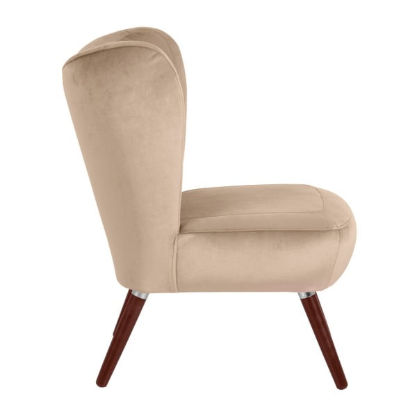 Sari Velvet bézs fotel - Max Winzer-image-3