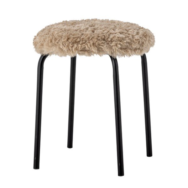 Bézs fém rakásolható ülőke Linard – Bloomingville