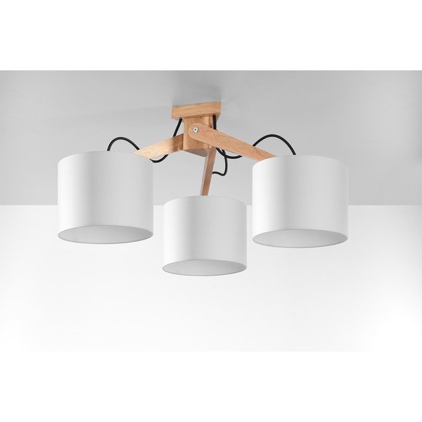 Donna fehér mennyezeti lámpa, hosszúság 70 cm - Sollux-image-3