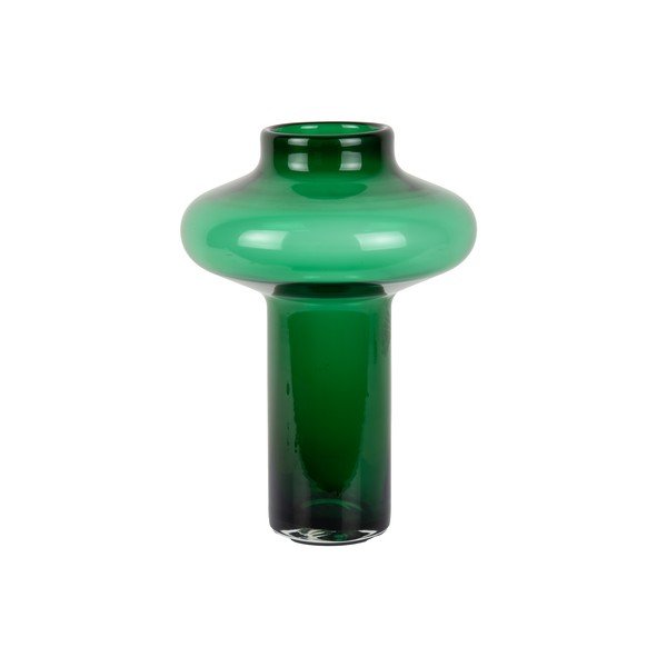Zöld üveg váza (magasság 37 cm) Asombroso  – PT LIVING