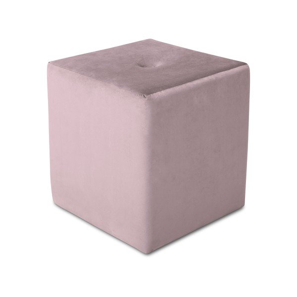Margaret rózsaszín puff, 40 x 45 cm - Mazzini Sofas-image-3