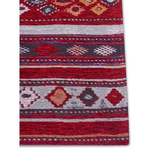 Borvörös szőnyeg 75x150 cm Yara – Hanse Home-image-3