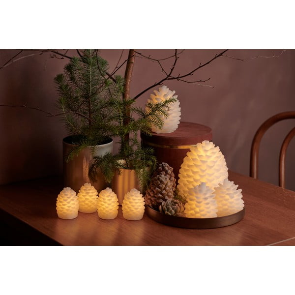 Fehér fénydekoráció ø 10 cm Clara – Sirius-image-3