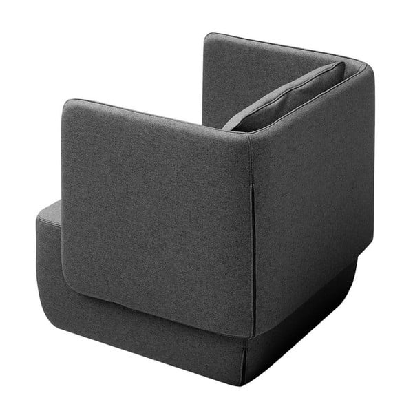 Opera Low antracit fotel - Softline-image-3