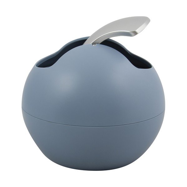 Világoskék műanyag szemetes 1 l   Bowl Matt – Spirella-image-1