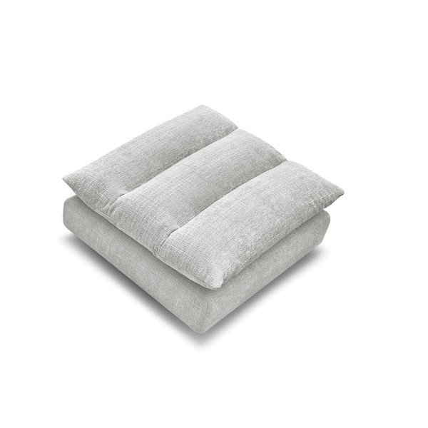 Világosszürke zsenília lábtartó Neil – Bobochic Paris-image-3