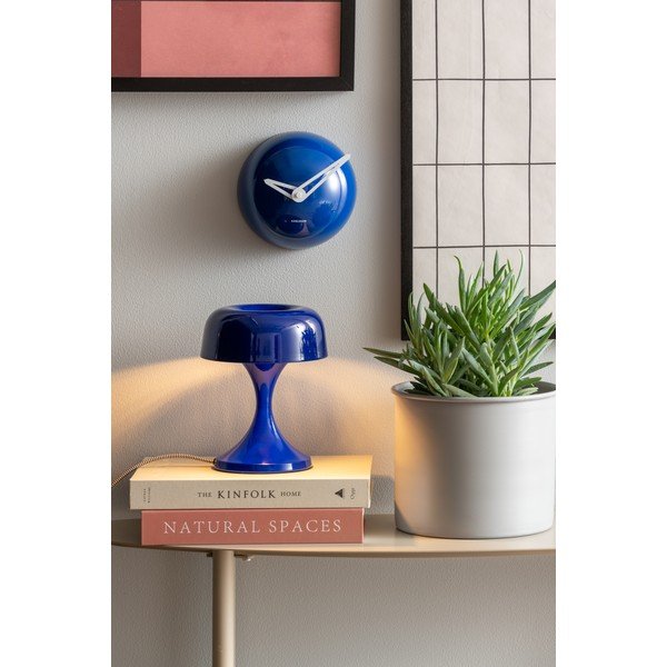 Kék fém asztali lámpa (magasság 20 cm) Moda Retro – Leitmotiv-image-1