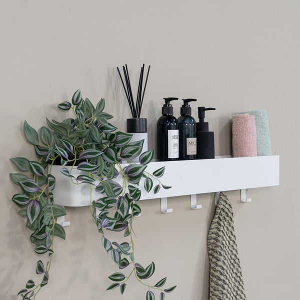 Fehér fali acél fürdőszobai polc Multi – Spinder Design-image-3
