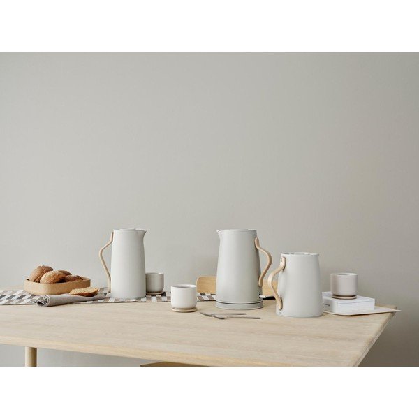 Bézs rozsdamentes acél thermo kancsó 1,2 l Emma – Stelton-image-3