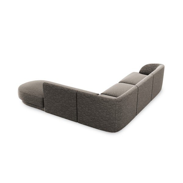 Szürke sarokkanapé (jobb oldali) Miley – Micadoni Home-image-4
