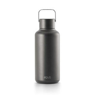 Timeless sötétszürke rozsdamentes palack, 600 ml - Equa