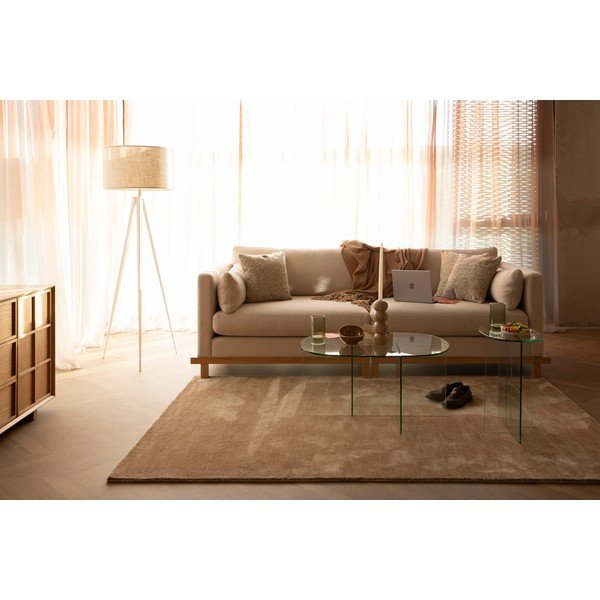 Üveg dohányzóasztal 60x80 cm Linea – Zuiver-image-4