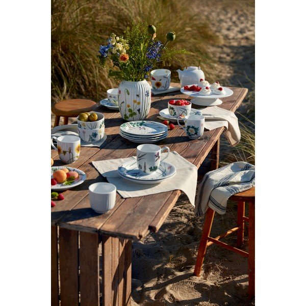 Fehér porcelán leveses tálka 600 ml Hammershøi Summer – Kähler Design-image-4