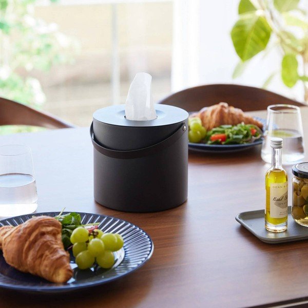 Fém zsebkendőtartó Tower – YAMAZAKI-image-3