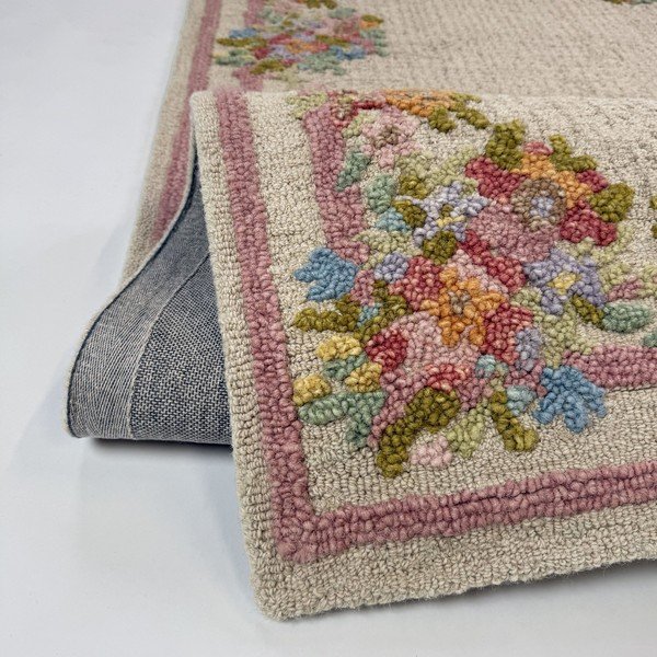 Kézi szövésű gyapjú szőnyeg 160x230 cm Elise Floral  – Flair Rugs-image-3